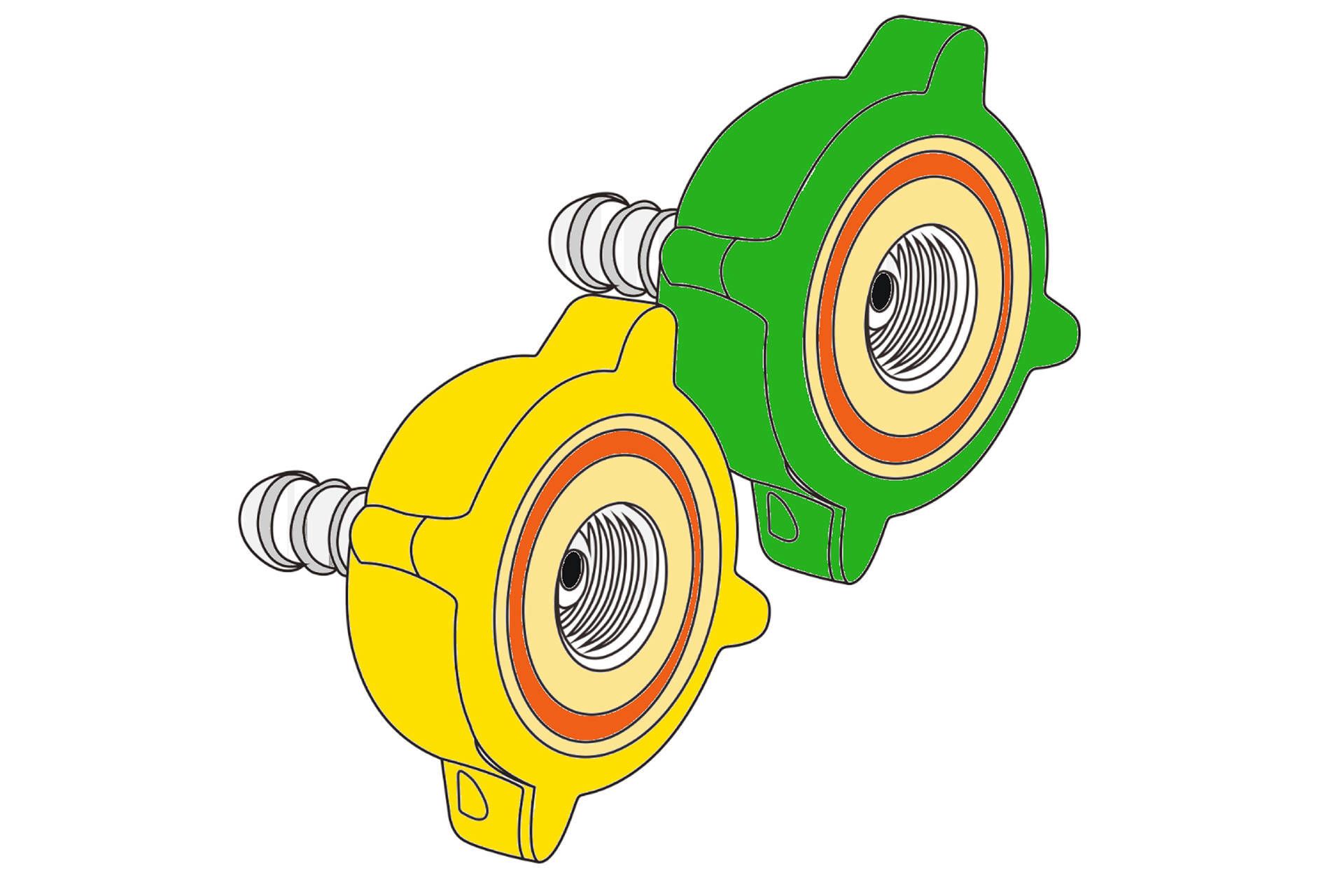 Gas Adapter (JISS, Ohmeda, CIG, BS, DINN, AFNOR, AGSS)